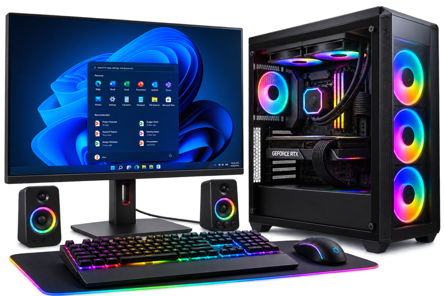 Custom build desktop