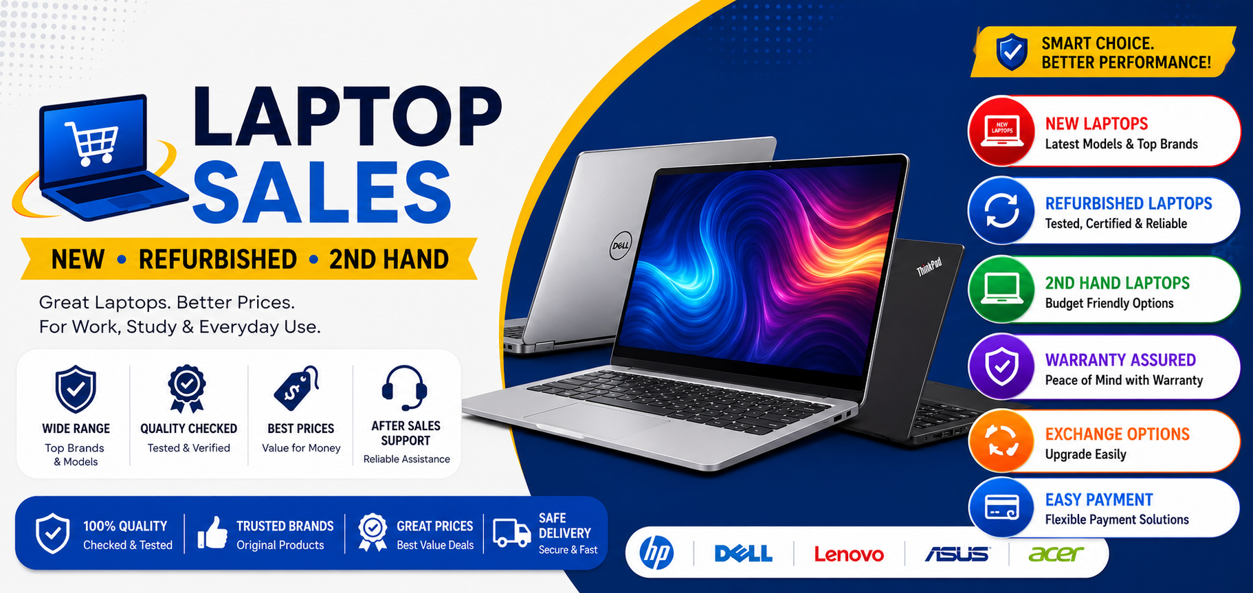 Laptop sales — Cauvery Infotech Bengaluru